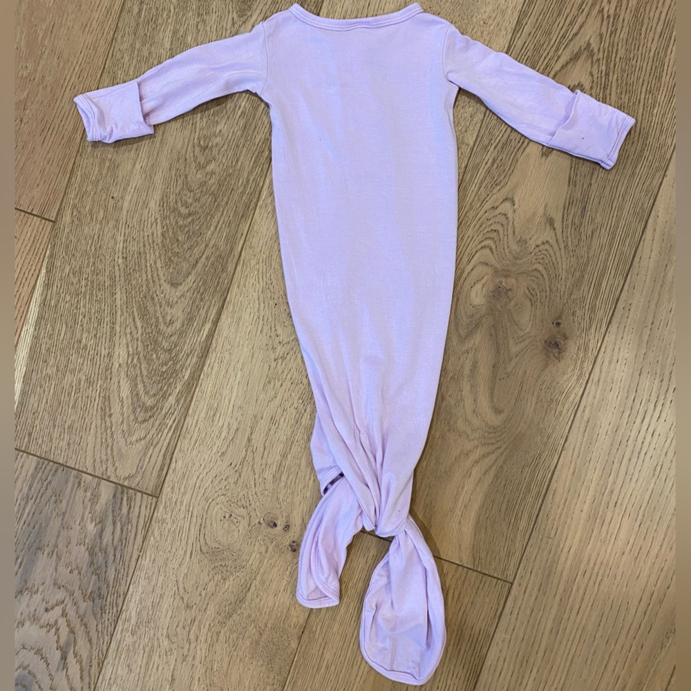 Lou Lou & Company pink baby gown - Picture 2 of 4